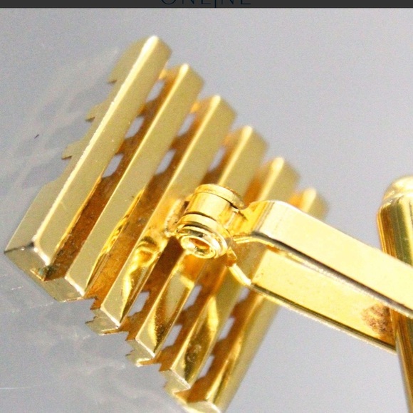 Authentic Christian Dior Cuff Links in a gift box. - Picture 5 of 8